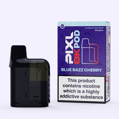Blue Razz Cherry Pixl 8000 Pod