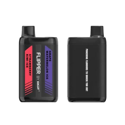 Strawberry Kiwi Ice + Grape Watermelon Ice – Flipper 12000 puffs By Slugger - Vape Product