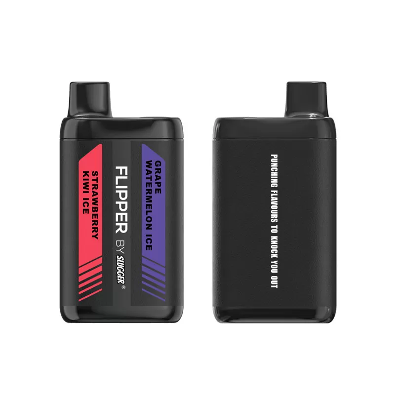 Strawberry Kiwi Ice + Grape Watermelon Ice – Flipper 12000 puffs By Slugger - Vape Product