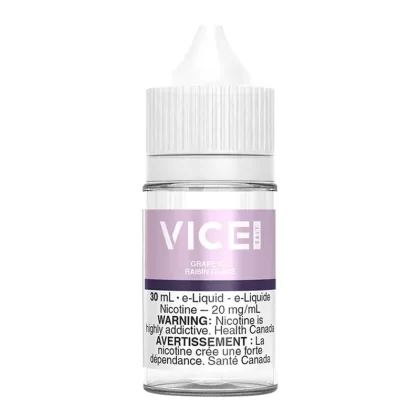 Vice Salt Nic E-Liquid – Grape Ice 30ml