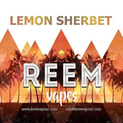 Lemon Sherbet Premium E juice by Reem Vapes - 12mg