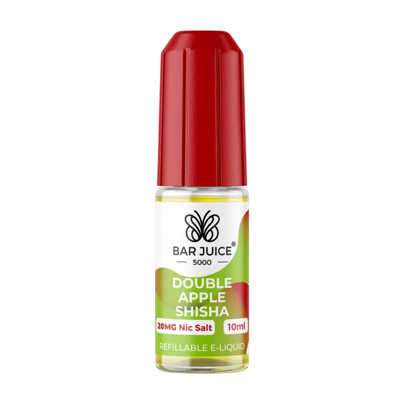Double Apple Shisha Nic Salt by Bar Juice 5000 - 20mg - Vape Product (59E005) - Image 3