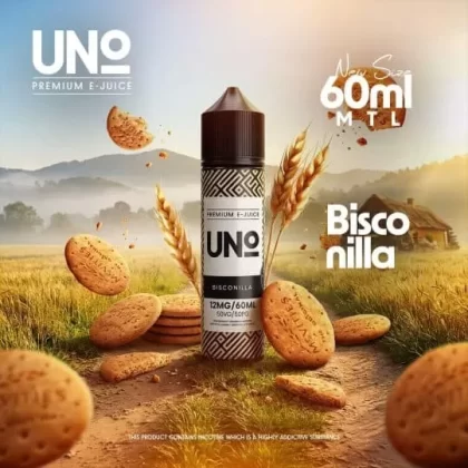UNO MTL BISCONILLA VAPE ELIQUID - Vape Product, Vape Product; Vape Product, Vape Product