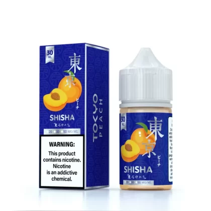 Tokyo Silver Shisha Series – Peach 30 ml (20/30/50mg) - Vapebar Pk