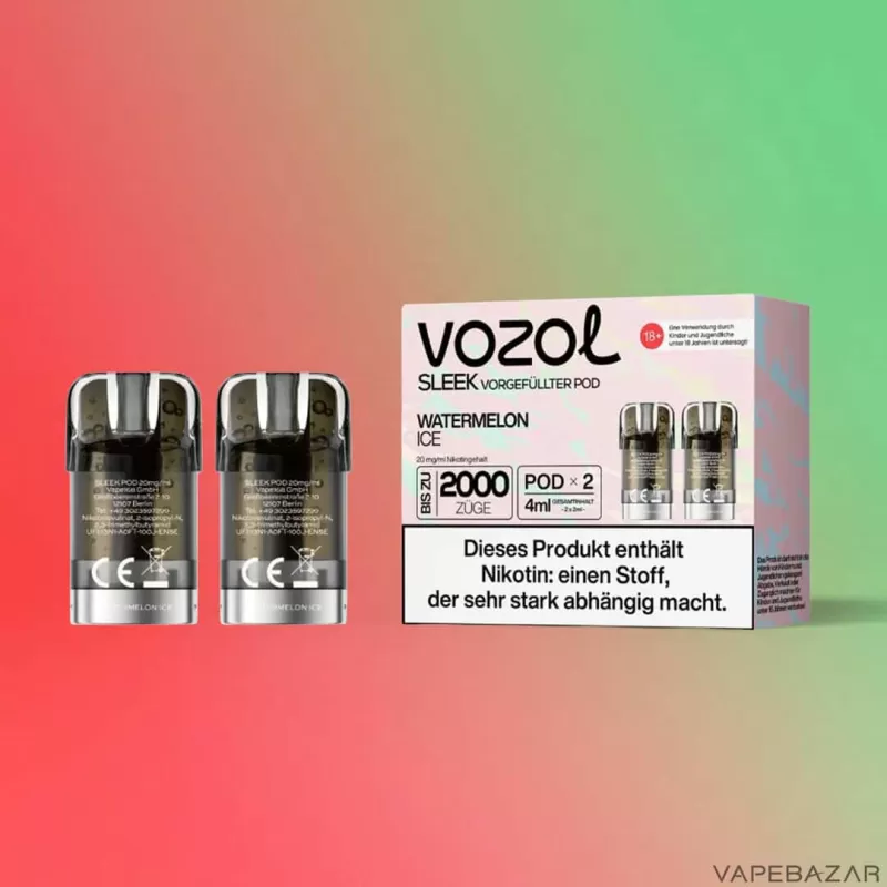 Vozol Sleek Pods – Watermelon Ice - Image 2