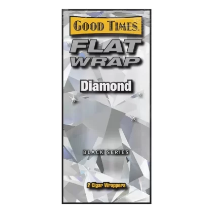 Good Times Diamond Flat Wraps - Product#Diamond~Packaging#25 Packs of 2