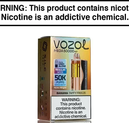 VOZOL MEGA 50K DISPOSABLE VAPE – 50,000 PUFFS - Vapejuice