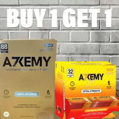 B1G1 Alkemy 7-Hydroxy + Pseudo Extra Strength 4ct + 1ct Full Case Deal