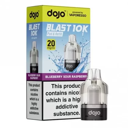 Dojo Blueberry Sour Raspberry Blast 10k Prefilled Pods
