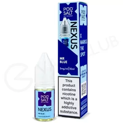 Mr Blue Nic Salt E-Liquid by Pod Salt Nexus - Ecigpremium