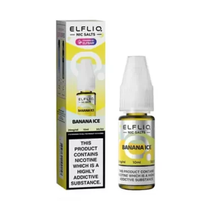 ELFLIQ Banana Ice Nic Salt - 10mg
