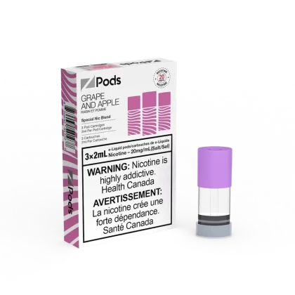 ZPODS GRAPE AND APPLE