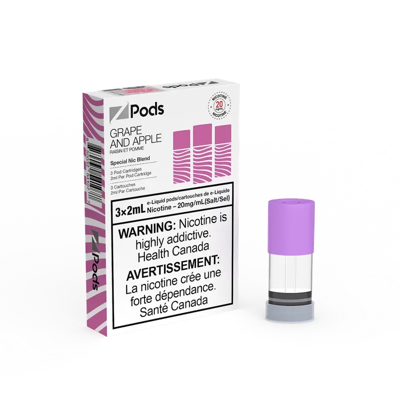 ZPODS GRAPE AND APPLE
