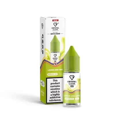 Lemon & Lime Nic Salt by Crystal Clear Bar Salts