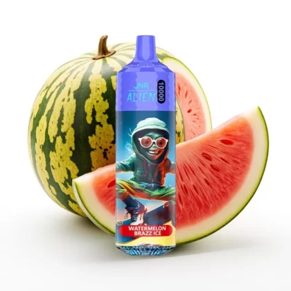 JNR Alien 10000 Puffs Sandía Brazz Ice 850mAh 20ml Tipo-C RGB