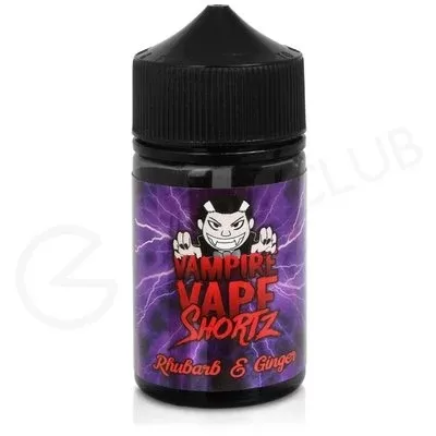Rhubarb and Ginger 50ml Shortfill E-liquid by Vampire Vape Shortz