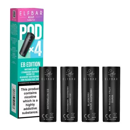 EB Edition Elfbar 4in1 Pods - 20mg - Vape Product (62EE34)