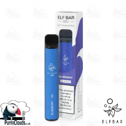Blueberry ELFBAR 600 Disposable Pod