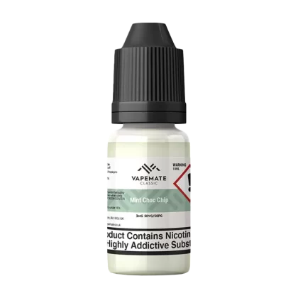 Vapemate Classic Mint Choc Chip 10ml - 18mg - Vape Product (518D7E)