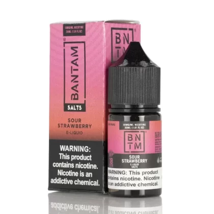 Sour Strawberry SALTS – Bantam Vape – 30mL