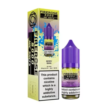 Elux Firerose 5000 Berry Bang E Liquid - Nicotine Strength#20mg>10mg (74AE64)