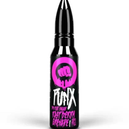 Riot Squad PUNX Raspberry Grenade E-Liquid 60ml - 0mg (No Nic)