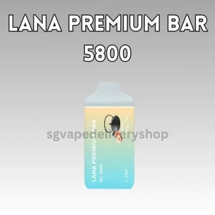 Lana Premium Bar 5800 Puffs - Strawberry Watermelon
