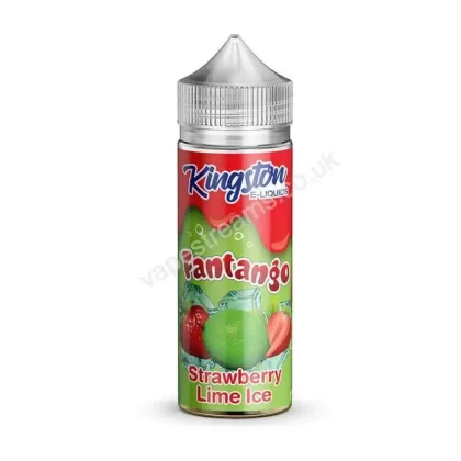 Strawberry Lime Ice E-Liquid Shortfill by Kingston Fantango - Vapestreams Co