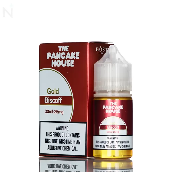 Pancake House Salt Nic - Gold Biscoff - 30ml - 50mg