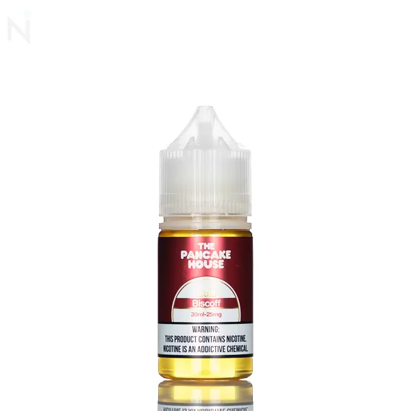 Pancake House Salt Nic - Gold Biscoff - 30ml - 50mg - Image 2