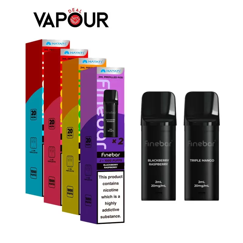 Hayati Finebar Pods - Blue Sour Raspberry