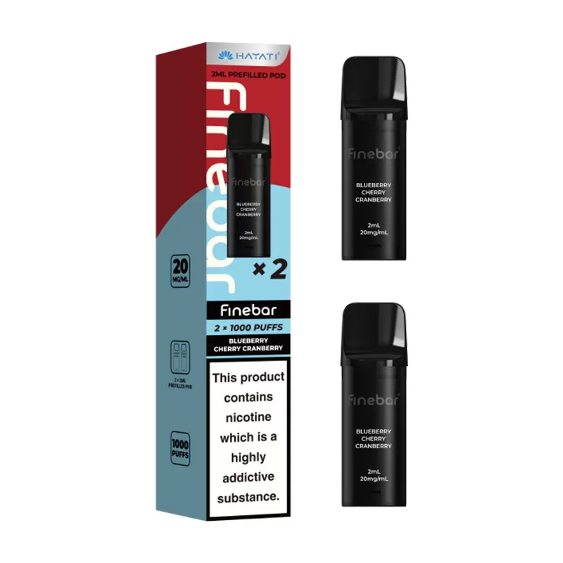 Hayati Finebar Pods - Blue Sour Raspberry - Image 3