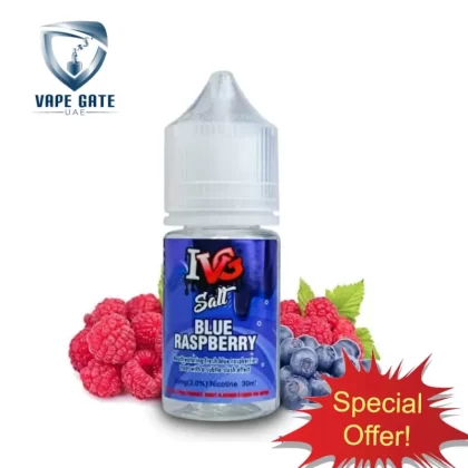 Blue Raspberry 30ml Saltnic by IVG - 30 mg / 30 ml