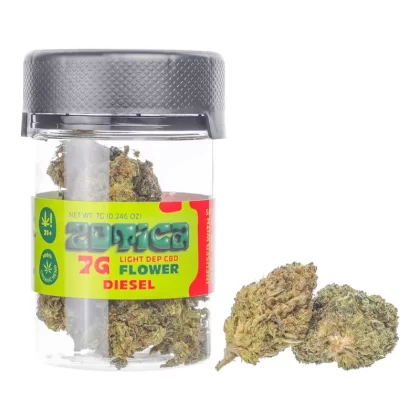 Zotica Delta 8 Sour Diesel Flower – 7g - Ejuicewarehouse