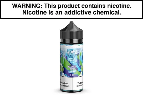 BLUE RAZZ LIME ICE BY PUFF FRUITS 100ML - Vapejuice