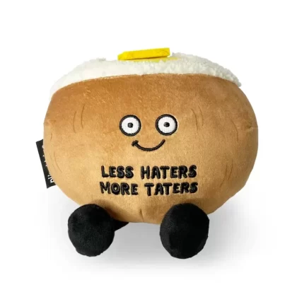 pünchkins Plush Toy – Potato ” Less Haters more Taters” - Vape Store