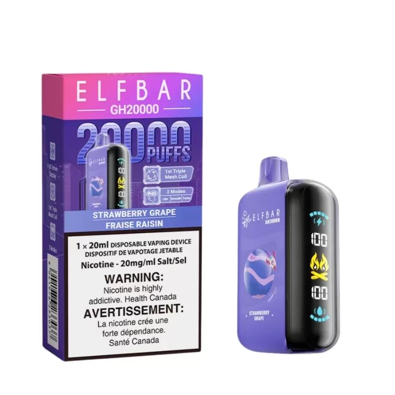 Elf Bar GH 20K Strawberry Grape Disposable Vape