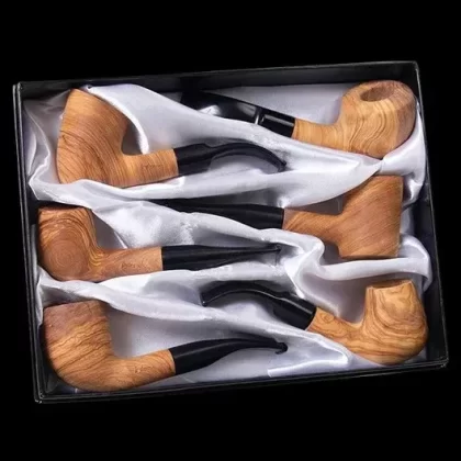 Lucienne Briarwood Tobacco Pipe – 6 Pack