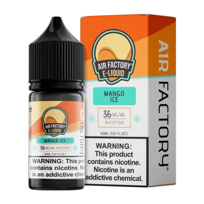 Mango Ice Air Factory Salt Nic Vape Juice - Nicotine#36mg>18mg