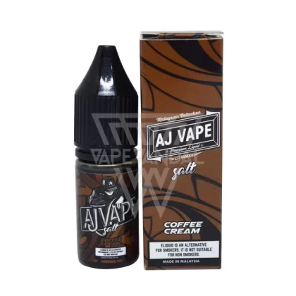AJ Vape – Coffee Cream Salt Nicotine - Vapevandal