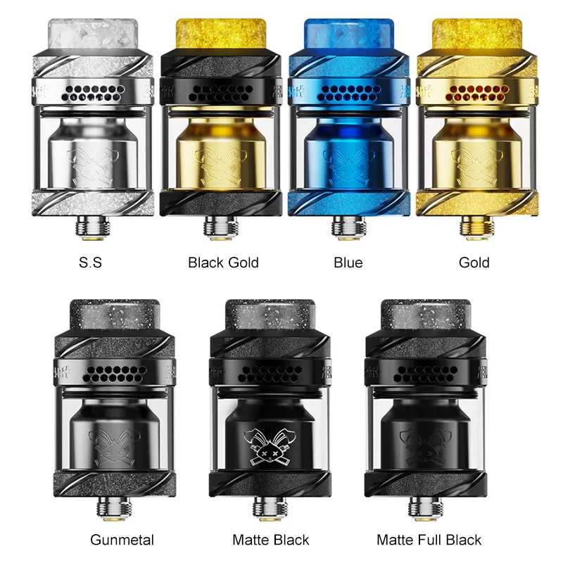 Hellvape Dead Rabbit Solo 2 RTA Atomizer - Gunmetal - Image 2