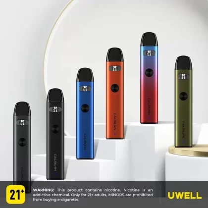 Uwell Caliburn A2 Pod Kit - color#Grey>Green