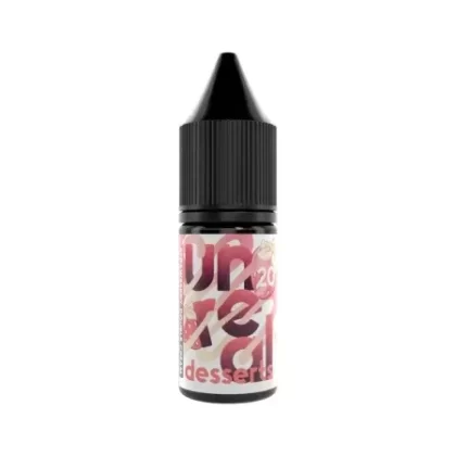 Unreal Desserts Nic Salt ELiquid – Strawberry Double Cream