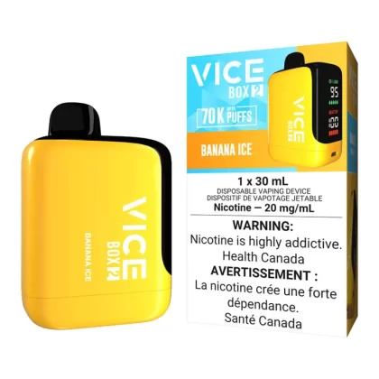 Vice Box 2 Disposable Vape Device - Banana Ice - 20mg/ml