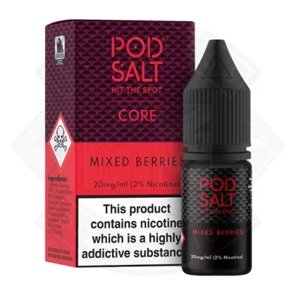 Pod Salt Mixed Berries 10ml E-Liquid - Vape Product, Vape Product