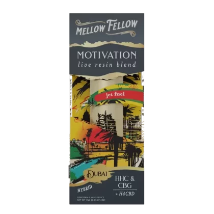 Mellow Fellow Motivation Dubai – Jet Fuel – Hybrid – 1ml Live Resin Disposable Vape