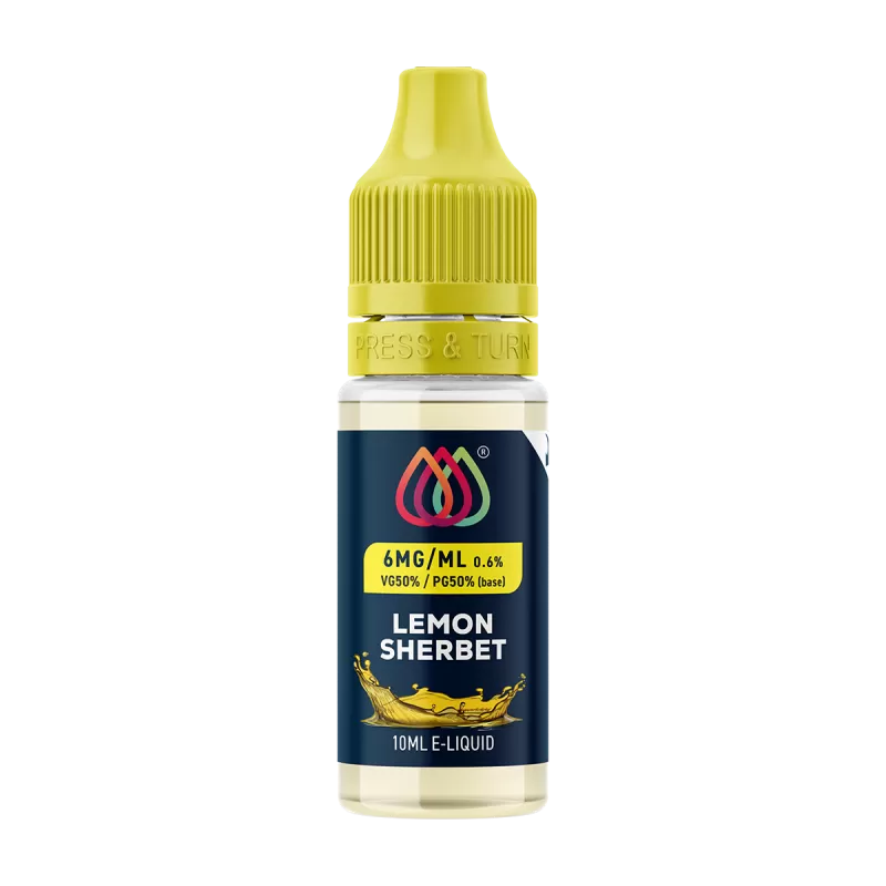 Lemon Sherbert E-Liquid by Aquavape - 10ml - 12mg (discontinued)