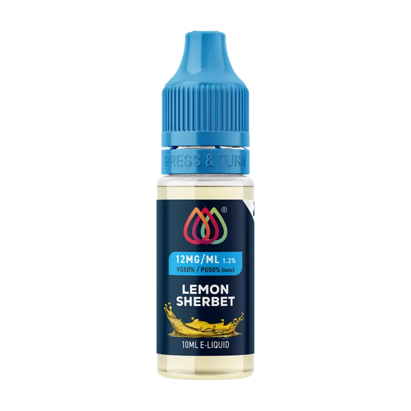 Lemon Sherbert E-Liquid by Aquavape - 10ml - 12mg (discontinued) - Image 2