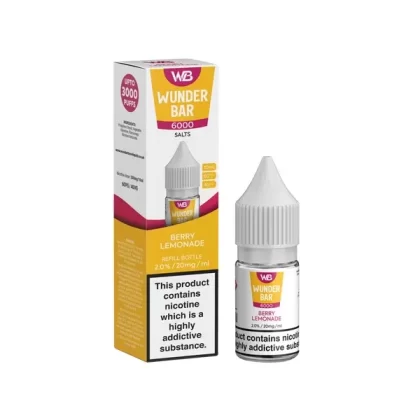 Wunderbar 6000 Salze 20 mg Nikotin-Vape-Saft – 10 ml MTL-freundliche Aromen