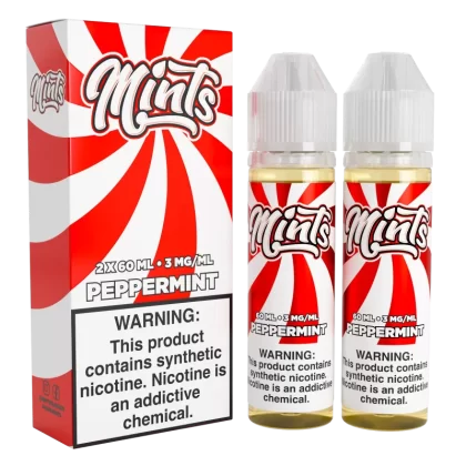 Mints Vape Co - Peppermints - 120ML E-Liquid (Twin 60ML Pack)